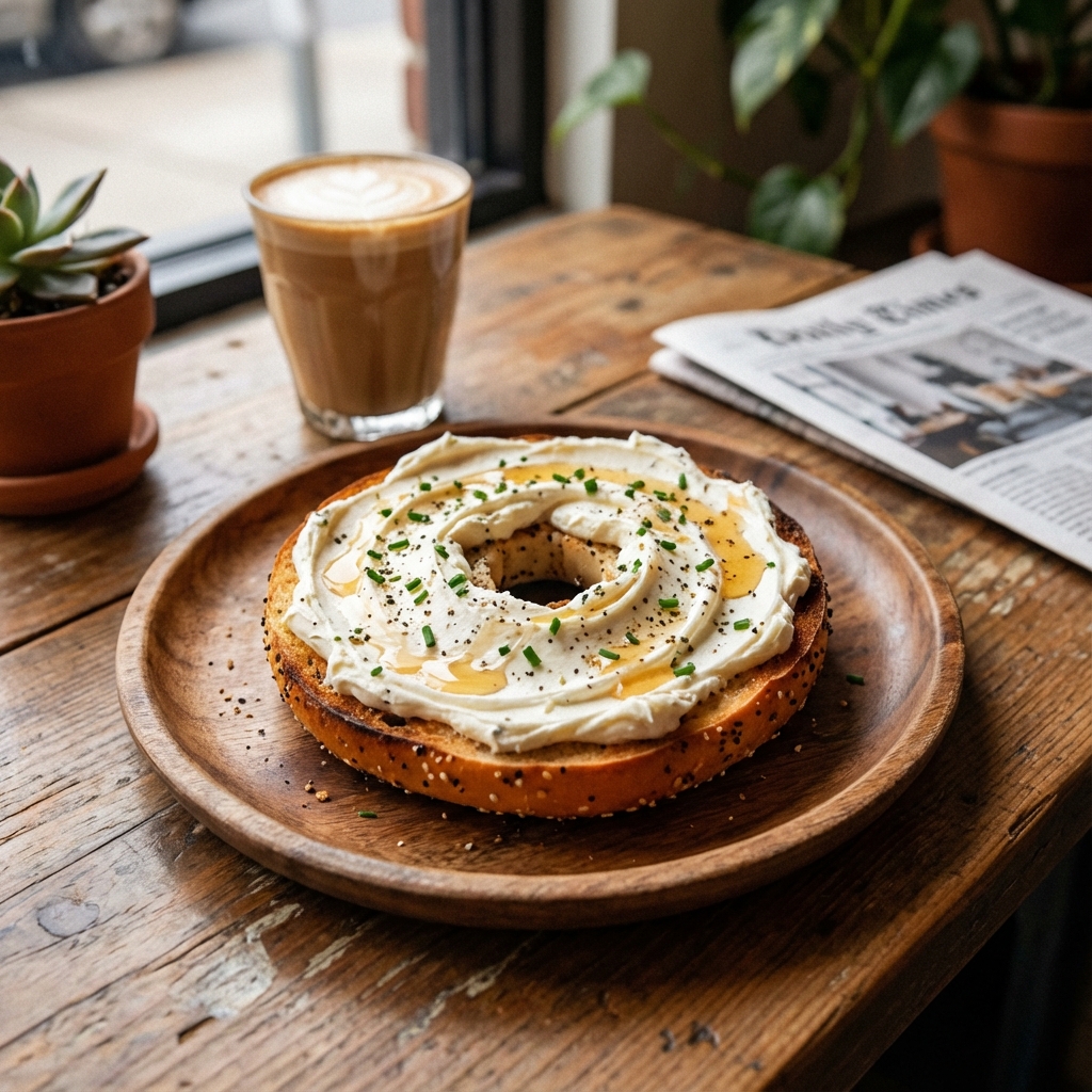 크림치즈 베이글